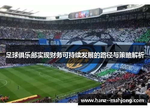 足球俱乐部实现财务可持续发展的路径与策略解析